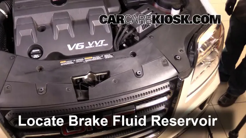 2016 GMC Terrain SLT 3.6L V6 FlexFuel Brake Fluid